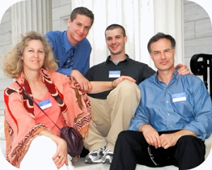 The Gottliebs: Randie, Jordan, Jonathan, Steve
